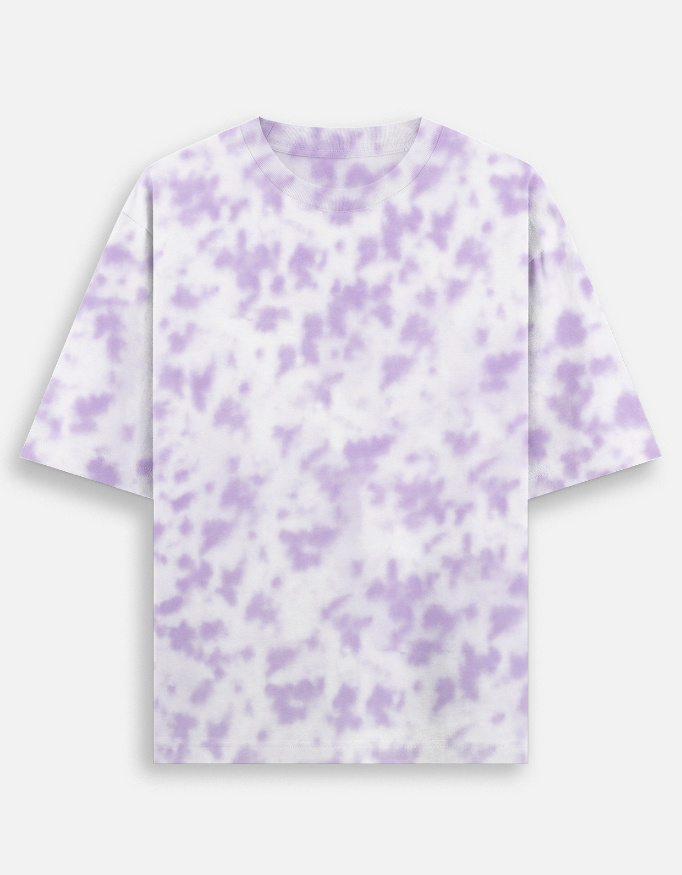 Unisex Tie Dye Oversized T-Shirt – Retro Motorcycle & Vintage Styl - Image 2
